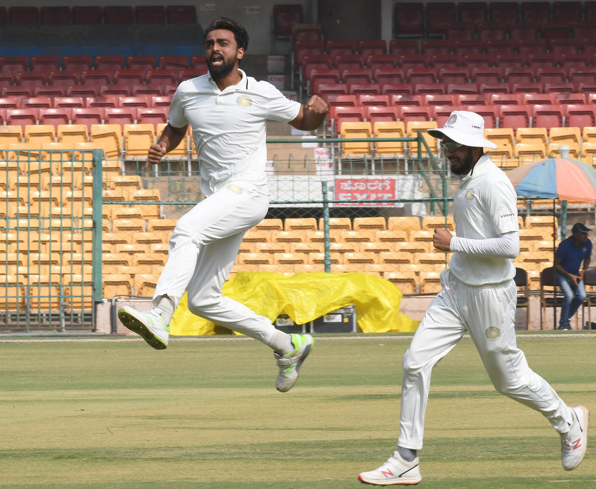With good pace, persistence and variety, Saurashtra pacer Jaydev Unadkat was a complete bowler in the 2019-20 Ranji Trophy season. DH FILE PHOTO