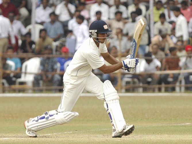 Manish Pandey was exceptional in Karnataka's chase but his superlative effort wasn't good enough to stop Mumbai's charge to a thrilling win. DH File Photo/ Srikanta Sharma R