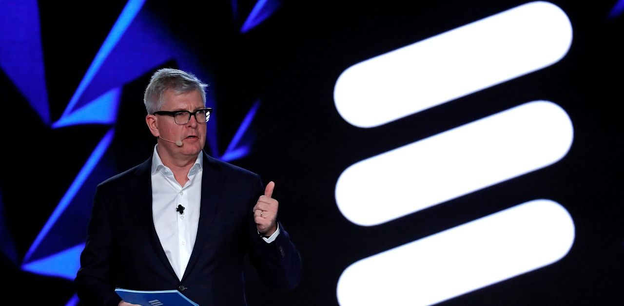 Ericsson CEO Borje Ekholm said the company's contracts for the next-generation 5G networks in mainland China "have developed according to plan". Credit: Reuters