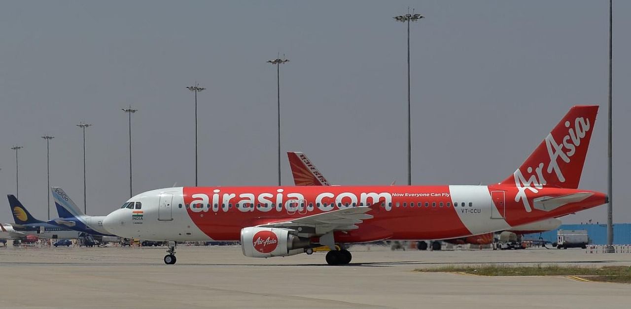 An airplane of Air Asia. Credit: AFP