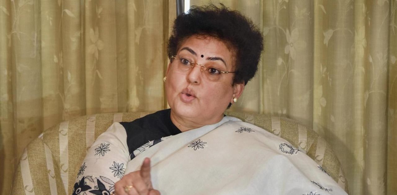 National Commission for Women (NCW) Chairperson Rekha Sharma. Credit: PTI