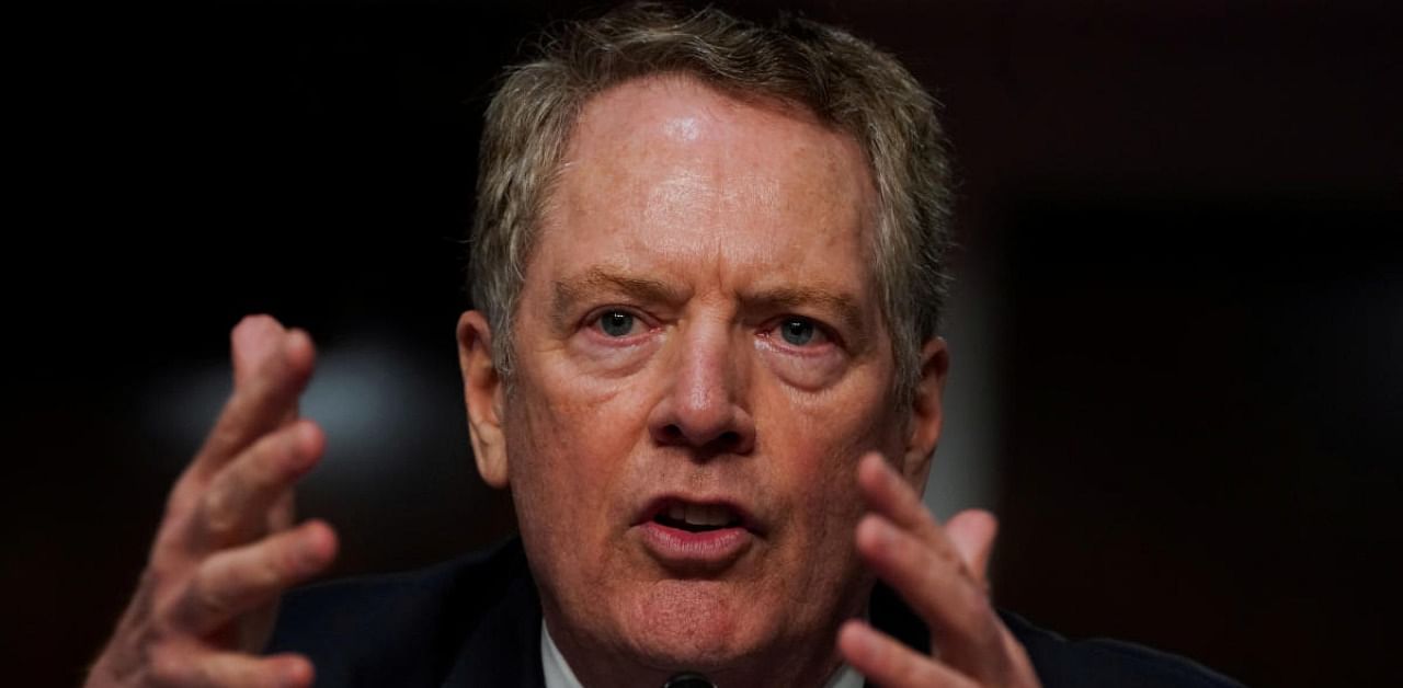 US Trade Representative Robert Lighthizer. Credit: Reuters Photo