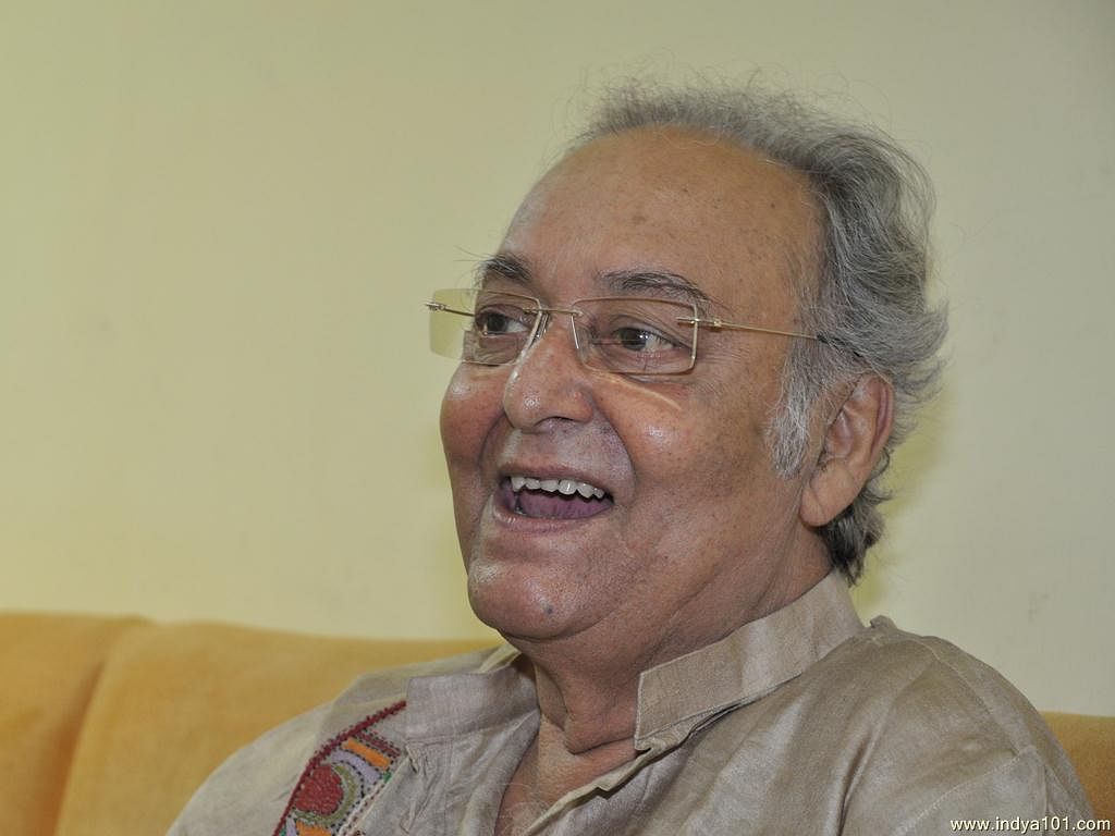 Legendary actor Soumitra Chatterjee. Credit: DH File Image