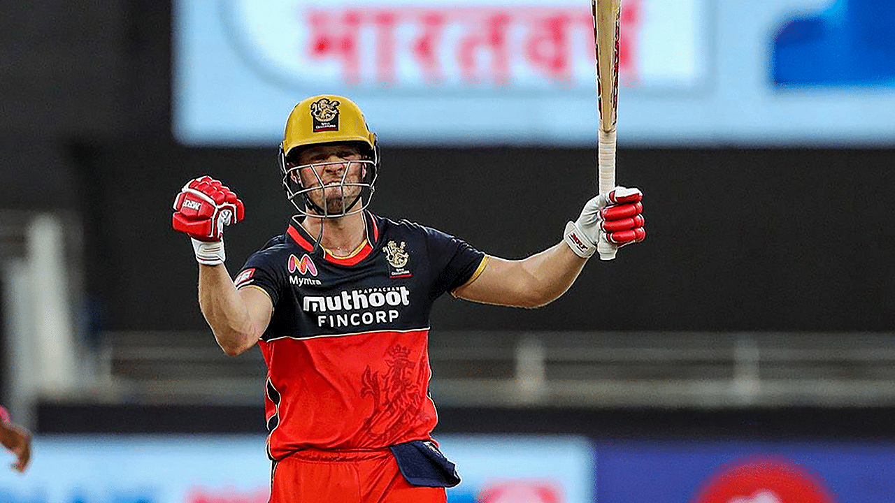 AB de Villiers of Royal Challengers Bangalore. Credits: PTI Photo