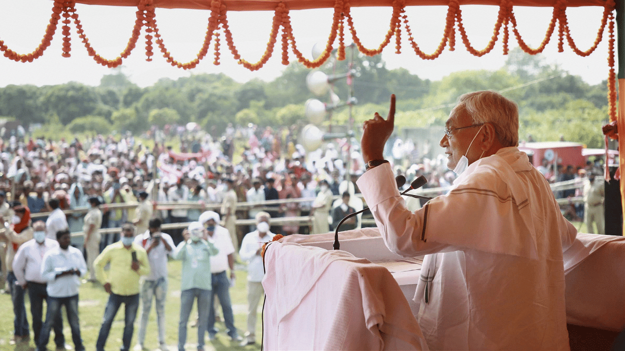 Bihar Chief Minister Nitish Kumar. Credits: PTI Photo