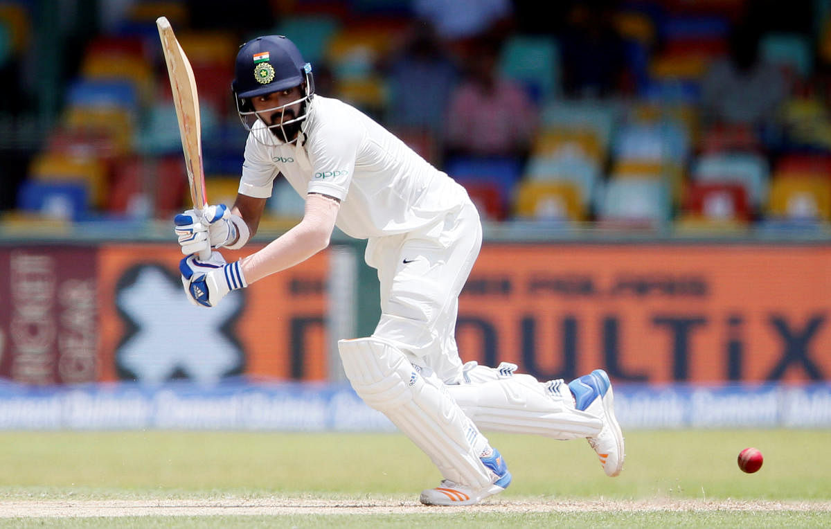 Opener K L Rahul was dropped from the Test squad after a prolonged drought. Reuters File Photo