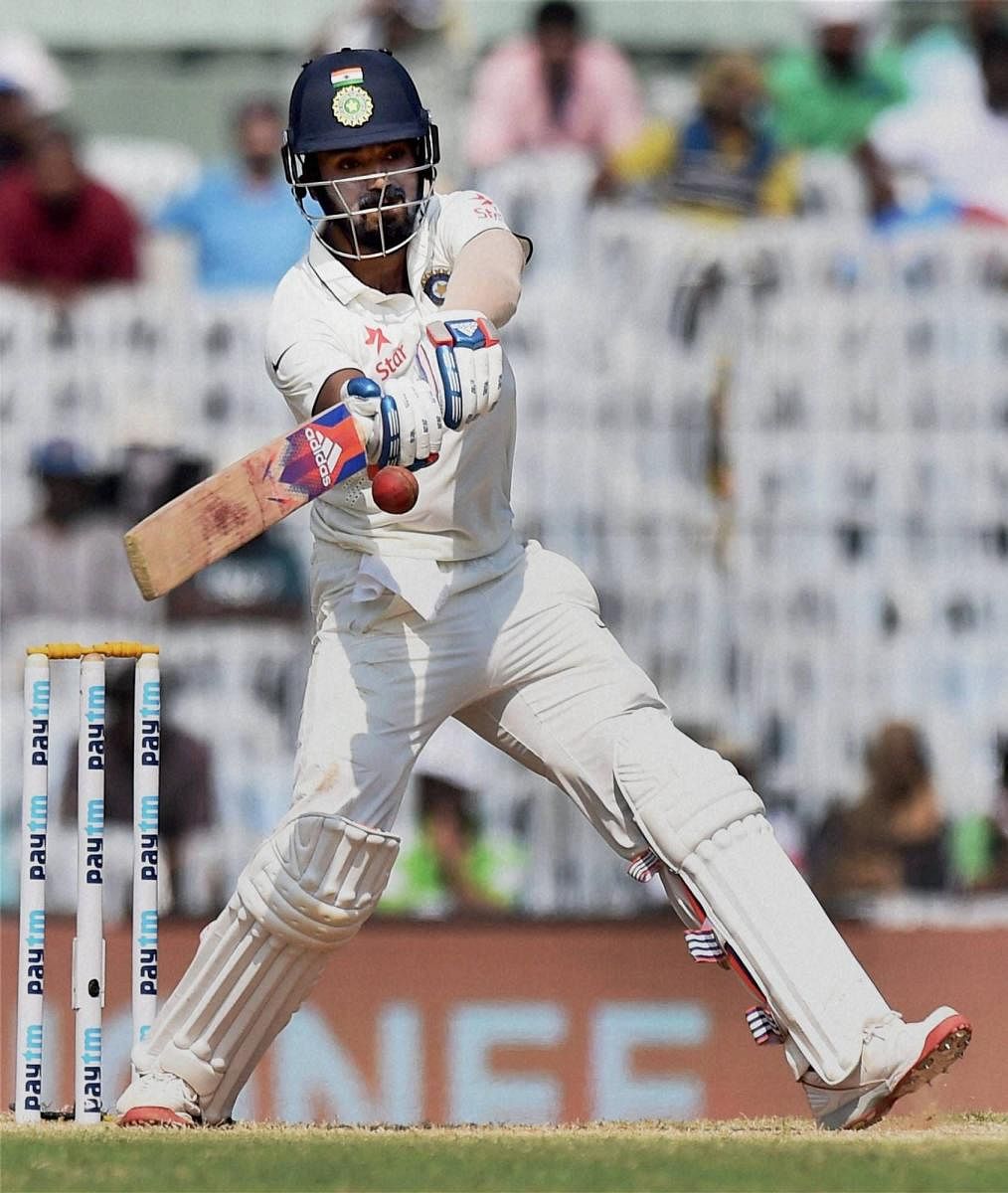 India's KL Rahul scored a fine 58 in the practice game against Essex on Wednesday. FILE PHOTO