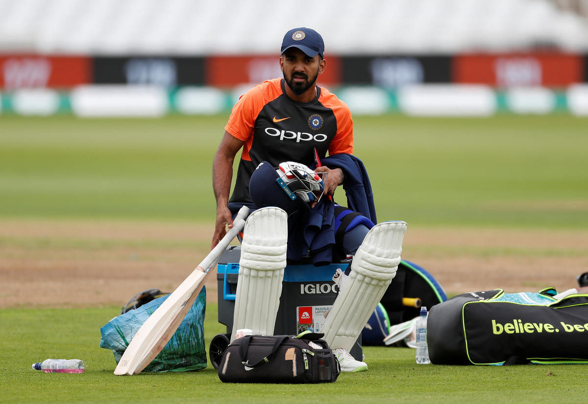 LITMUS TEST: Karnataka batsman K L Rahul will be looking to notch a good score in Mysuru against England Lions to impress the national selectors. Reuters File Photo