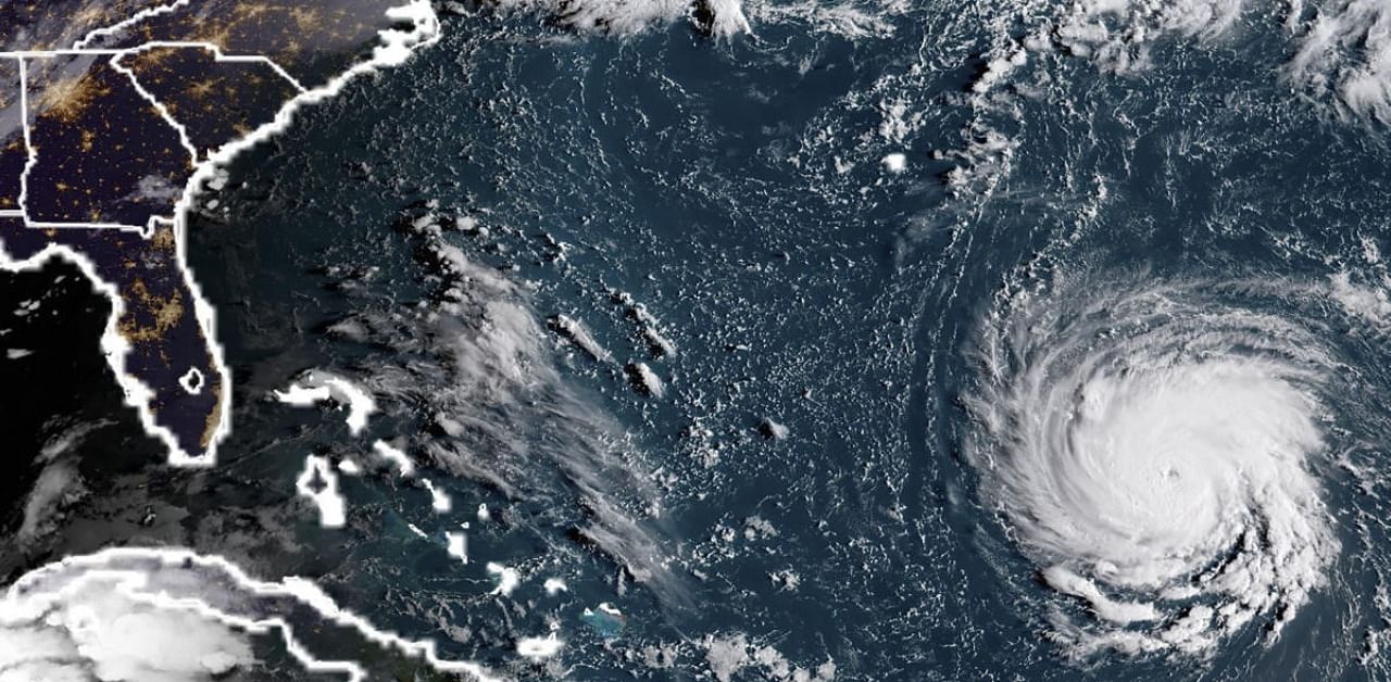 Large swells generated by Epsilon had already begun affecting Bermuda. Representative Photo. Credit: AFP