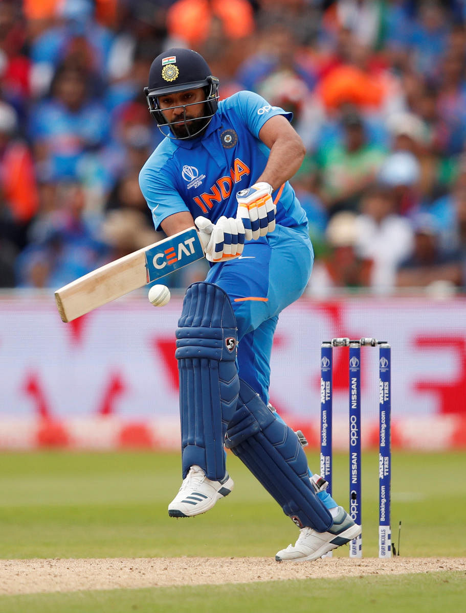 BRAVE AND BEAUTIFUL: Rohit Sharma has been in sensational form this World Cup, scoring a record-equalling four centuries. REUTERS 