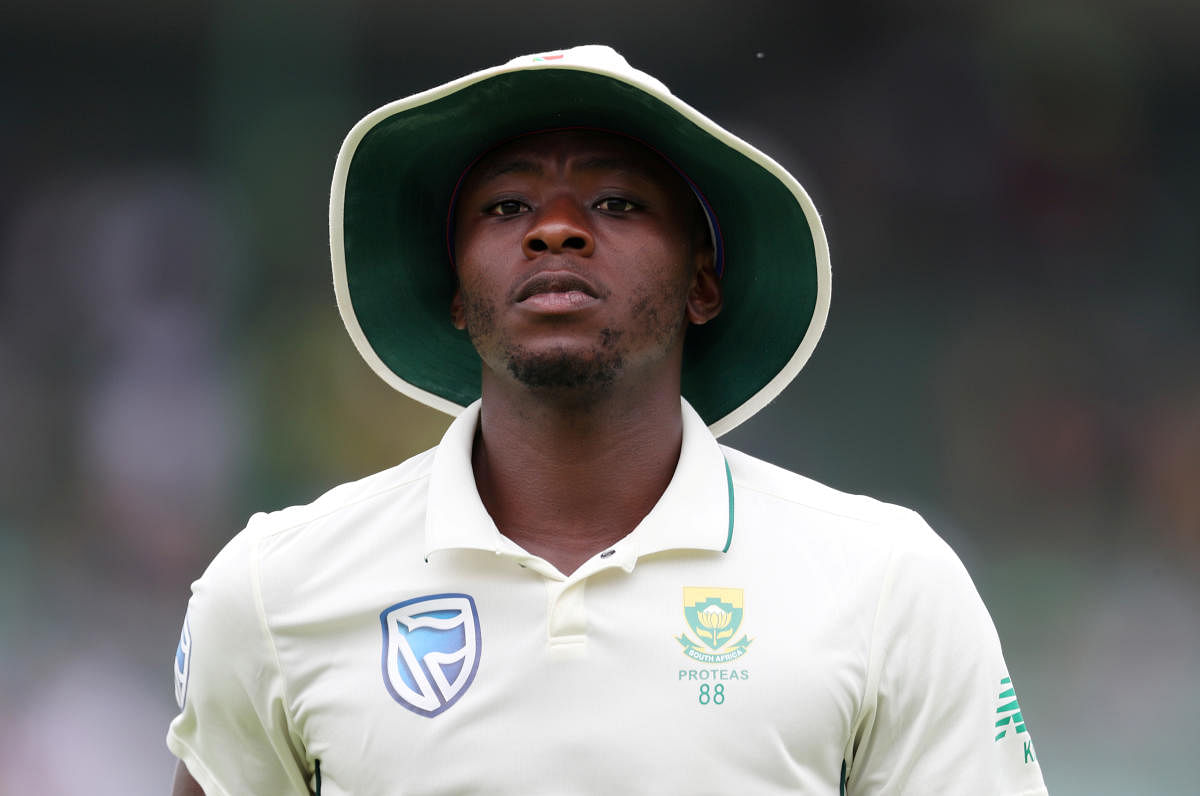 While he is a celebrity in his own right, Rabada loves to think of him as an everyday person. Credit: Reuters