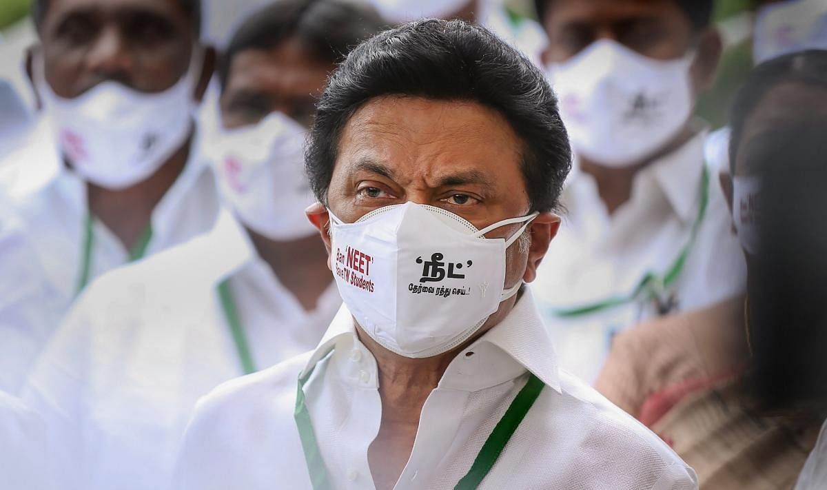 Party president M K Stalin said the protest will be held to condemn the Governor's delay in signing the Bill. 
