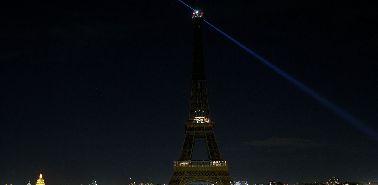 Eiffel Tower. Credit: AFP