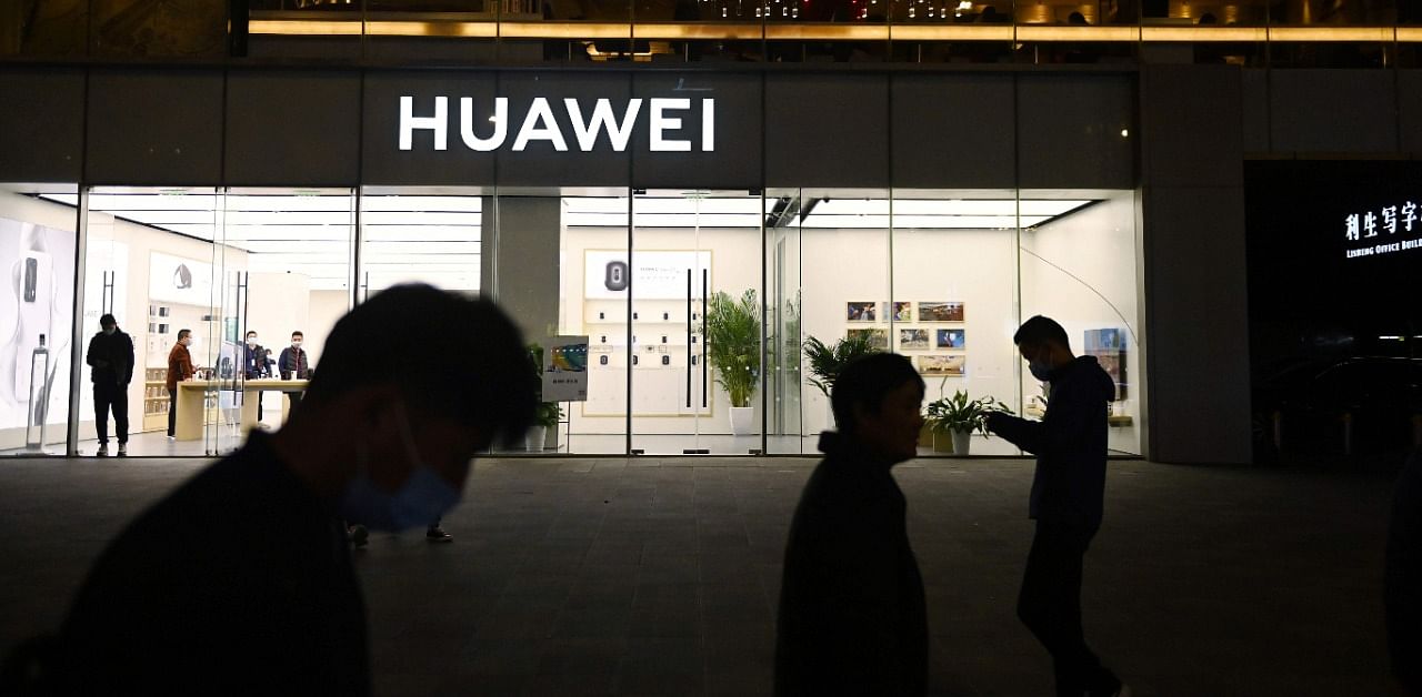 Huawei’s revenue growth slowed significantly in the first nine months of 2020, the Chinese telecom giant said. Credit: AFP Photo