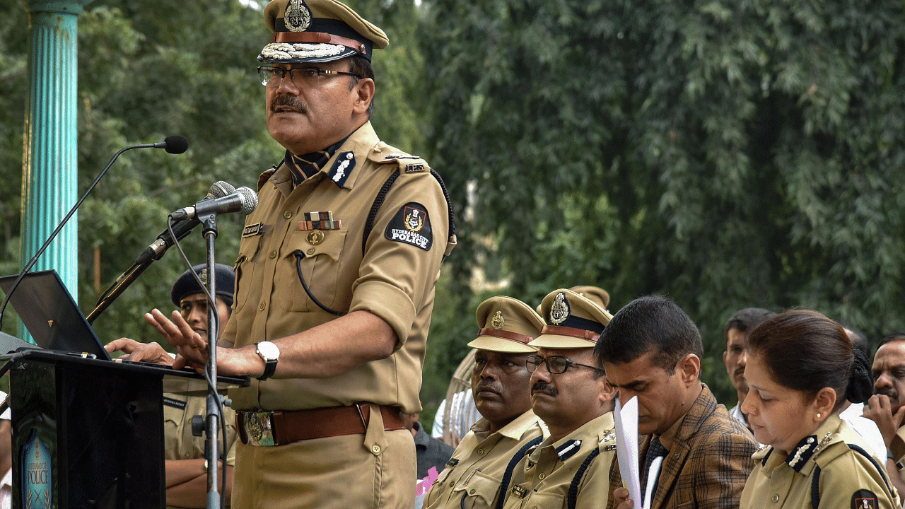 Hyderabad Police Commissioner Anjani Kumar. Credits: PTI Photo
