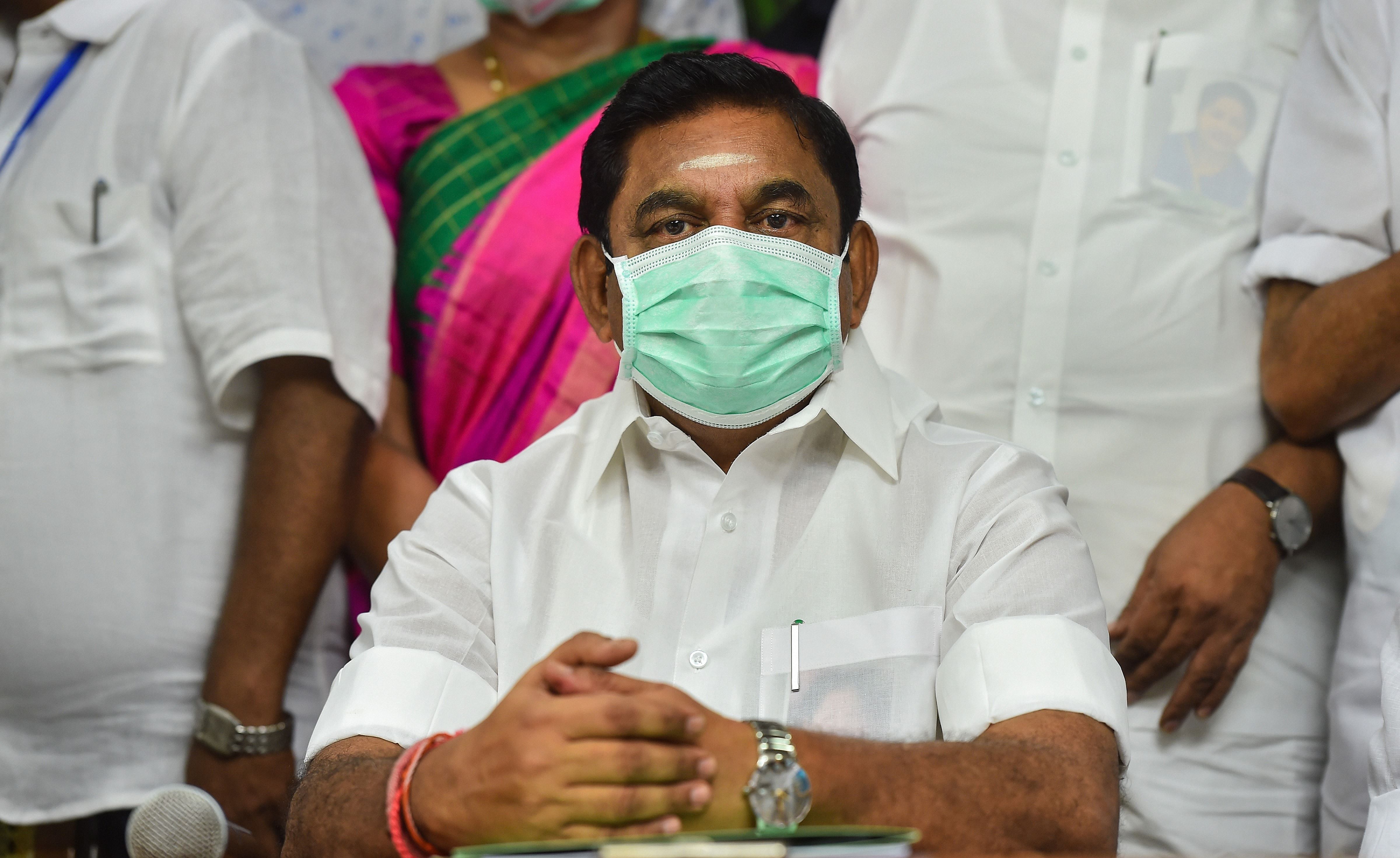 Tamil Nadu Chief Minister Edappadi K. Palaniswami. Credits: PTI Photo