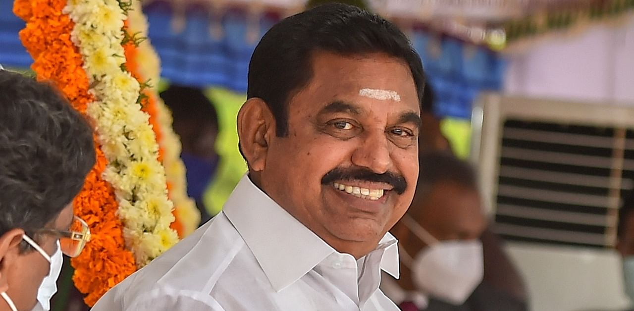 Tamil Nadu Chief Minister Edappadi K. Palaniswami. Credit: PTI