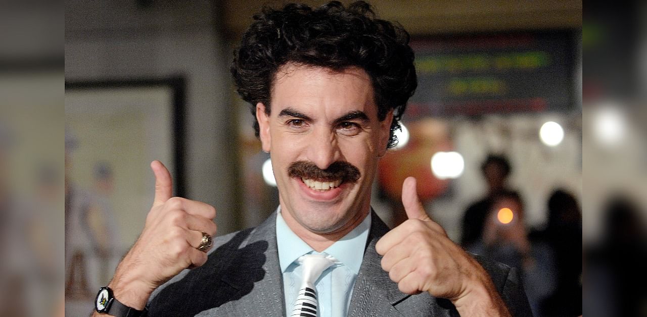 Actor Sacha Baron Cohen, who played the character Borat. Credit: Reuters Photo