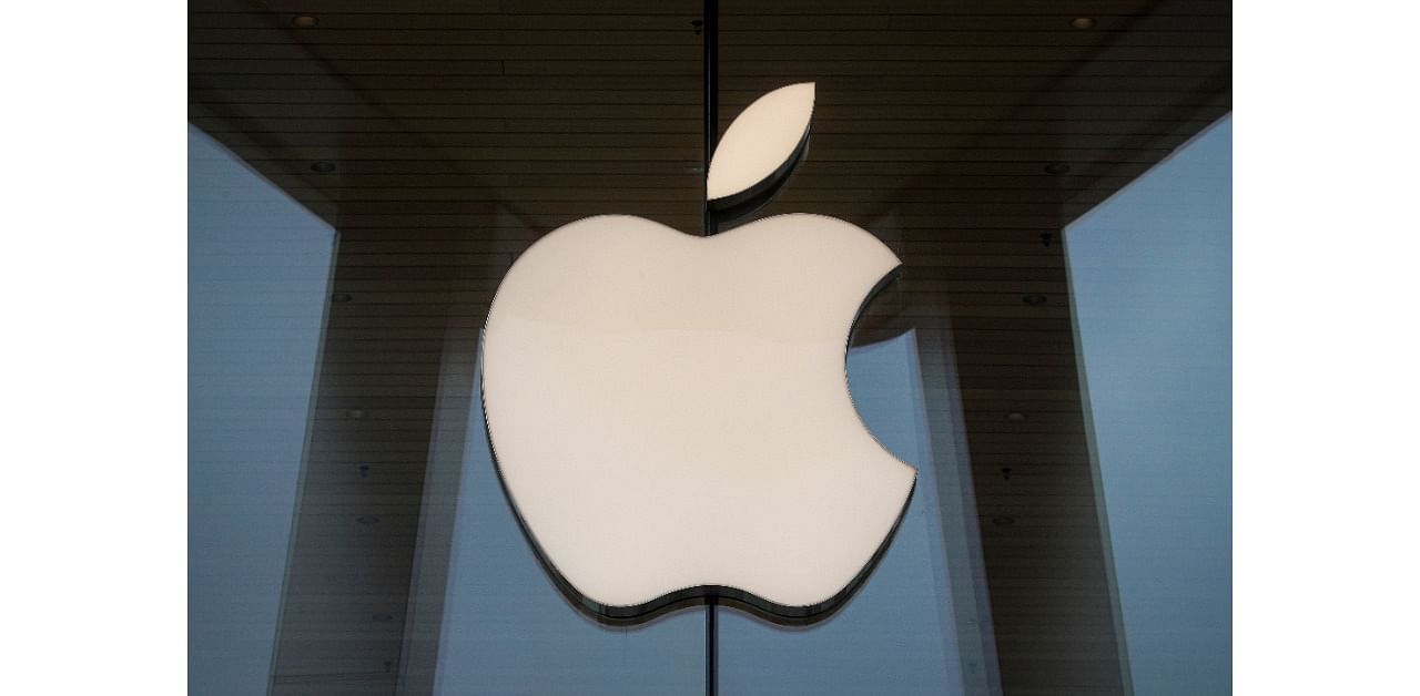 The Apple logo is seen at an Apple Store. Credit: Reuters