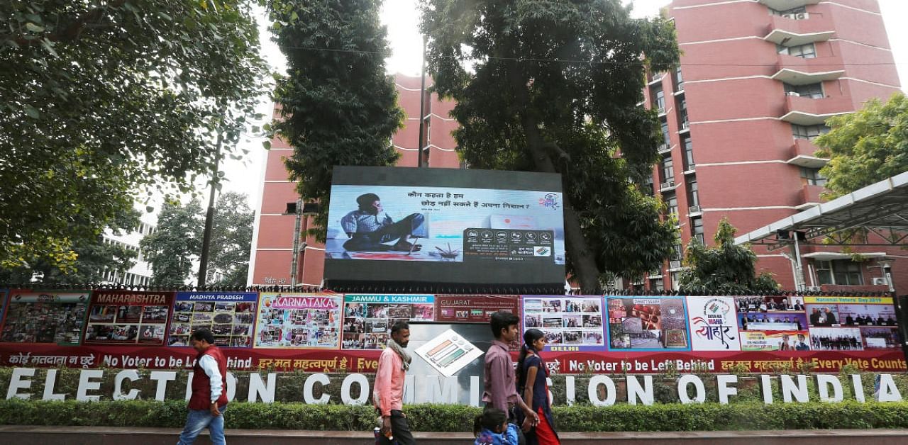 Election Commission of India. Credit: Reuters Photo