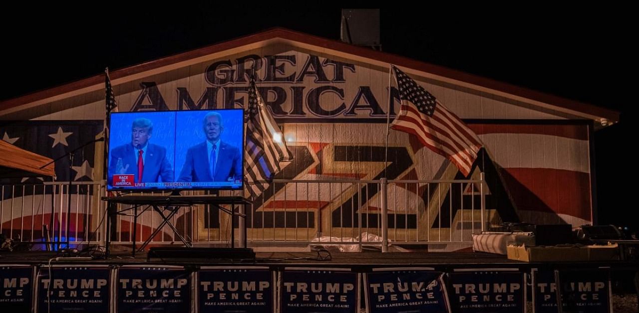 US Presidential Debate. Credit: AFP Photo