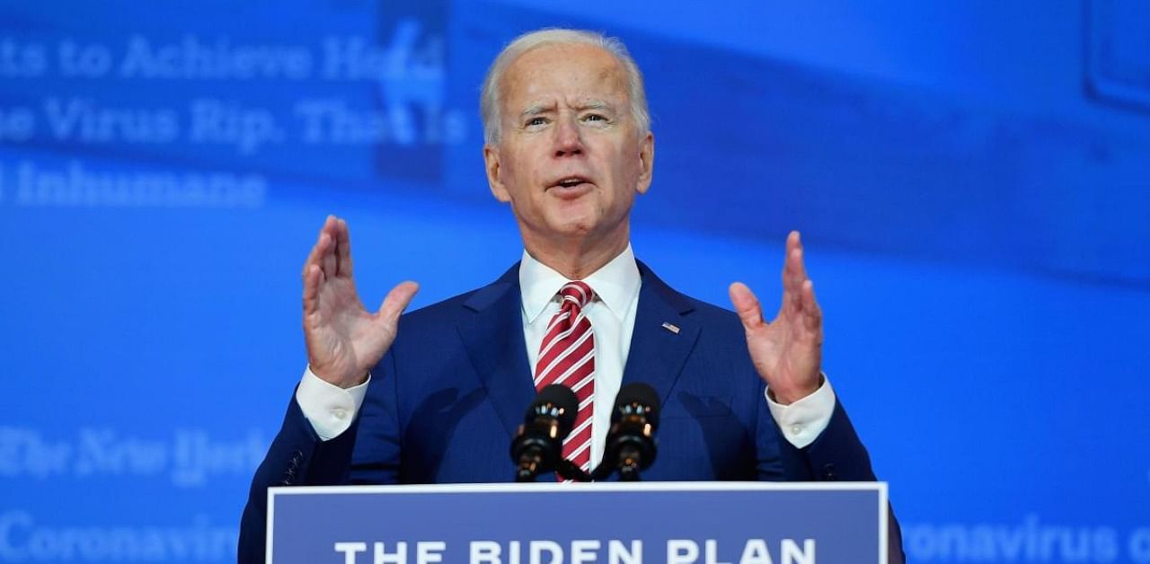 US presidential candidate Joe Biden has proposed shifting to renewable energy from oil industry. Credit: AFP Photo