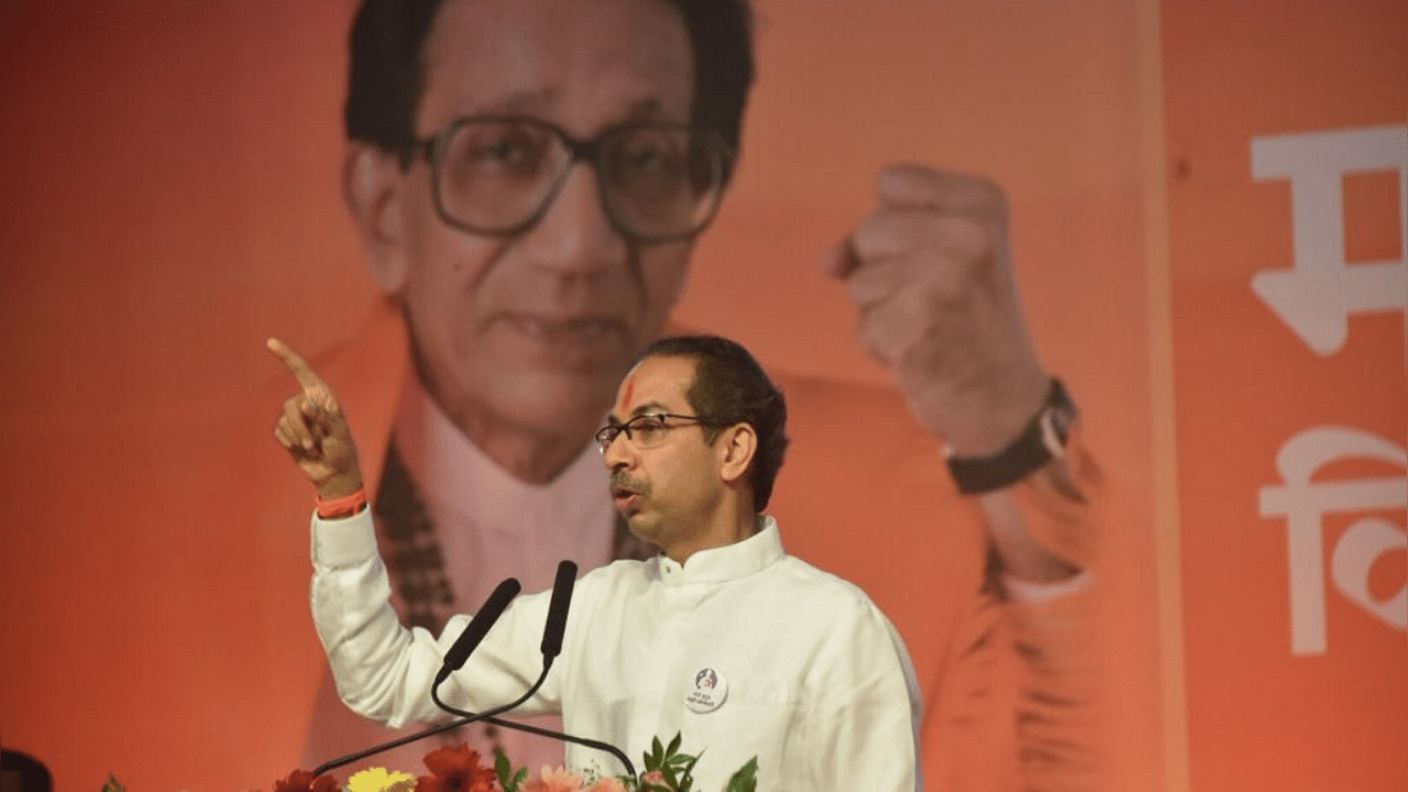 Maharashtra CM Uddhav Thackeray. Credits: Shiv Sena