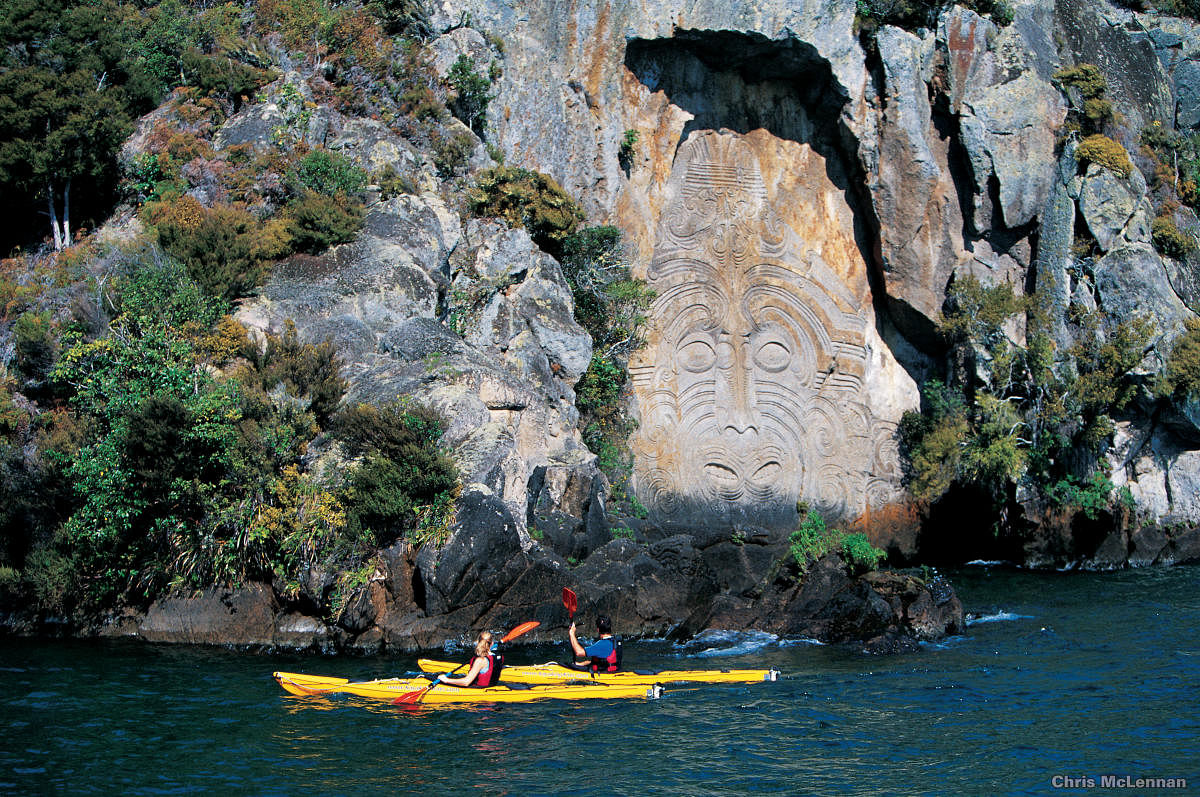 Mine Bay, LakeTaupo. PHOTOCOURTESY TOURISM NZ