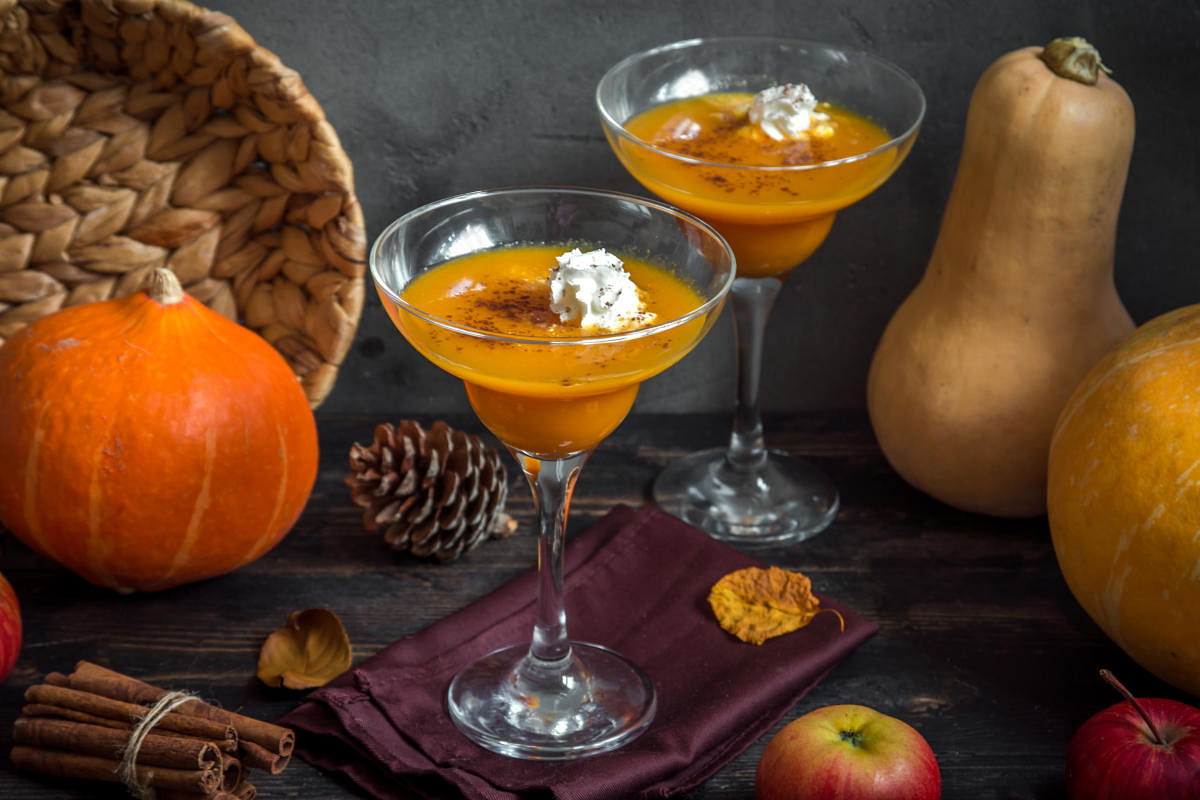 Pumpkin Spice Margarita cocktail