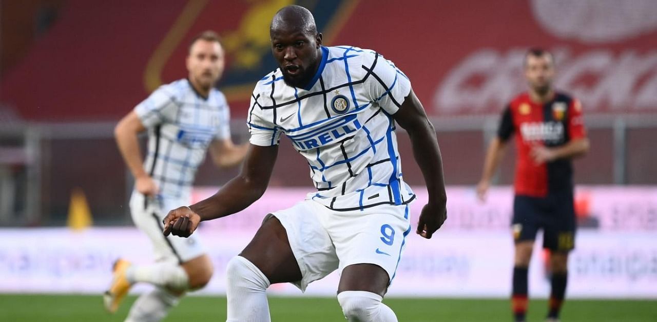 Inter Milan's Romelu Lukaku. Credit: AFP Photo