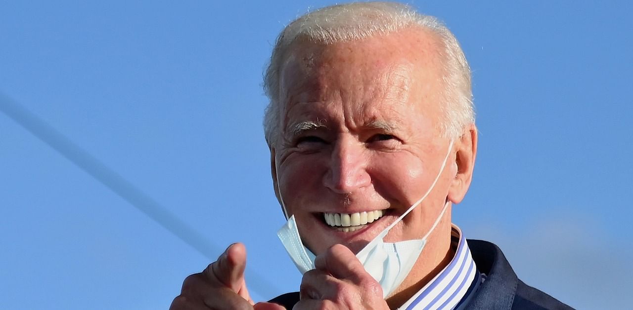 Democratic presidential nominee and former Vice President Joe Biden. Credit: AFP Photo