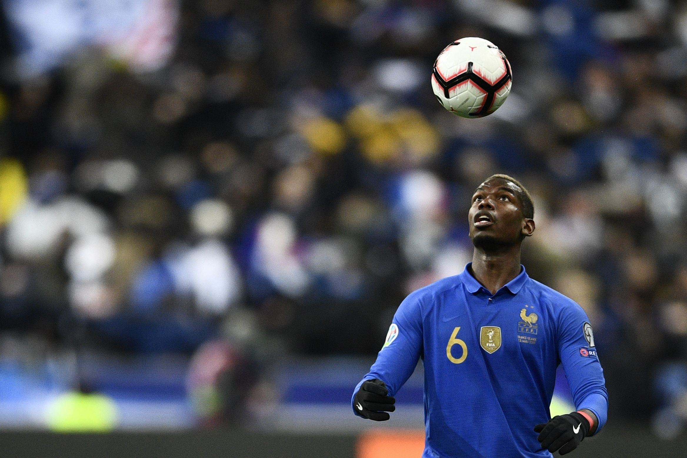France's midfielder Paul Pogba. Credits: Reuters Photo