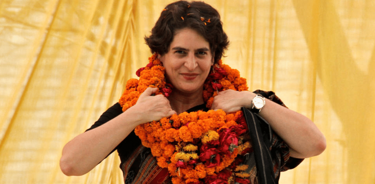 Congress national general secretary Priyanka Gandhi Vadra. Credit: Reuters File Photo
