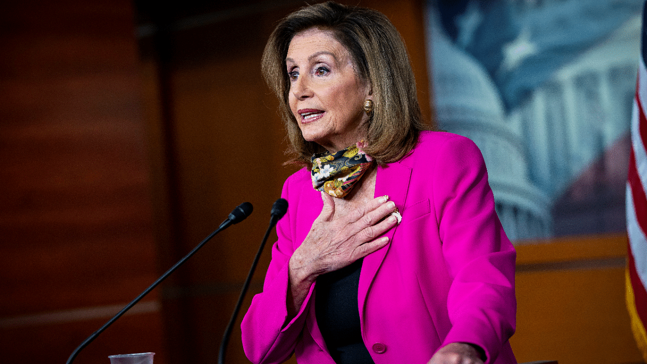 US House Speaker Nancy Pelosi. Credits: Reuters Photo