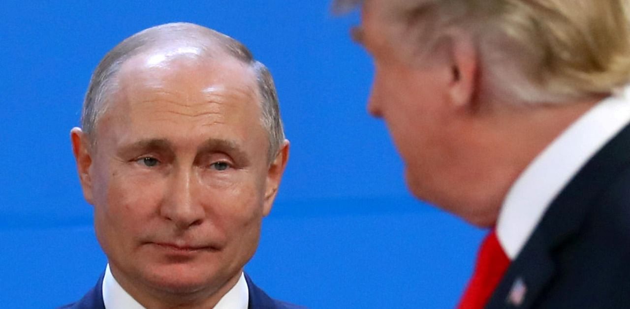 Putin, who has praised Trump in the past for saying he wanted better ties with Moscow, has said Russia will work with any US leader. Credit: Reuters.