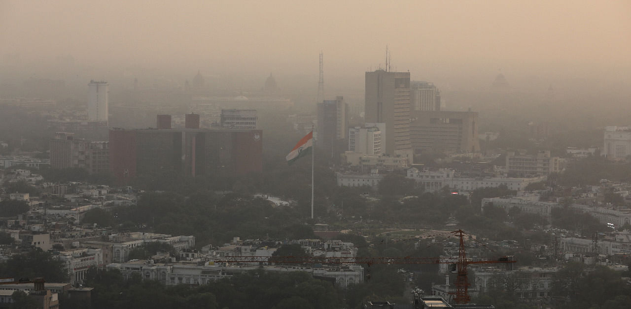 Air pollution in Delhi. Credit: Reuters Photo