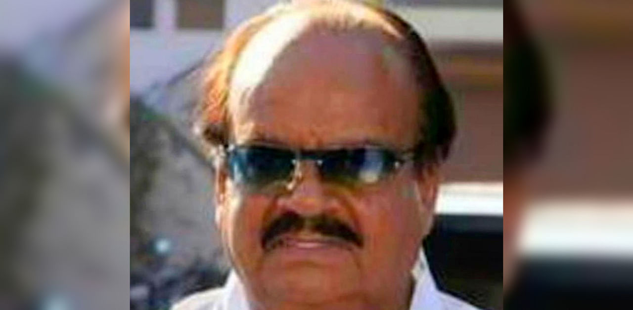 Former Karnataka minister Y Nagappa. Credit: DH Photo