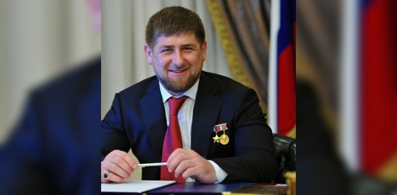 Chechnya's strongman Ramzan Kadyrov. Credit: Twitter/ Ramzan Kadyrov