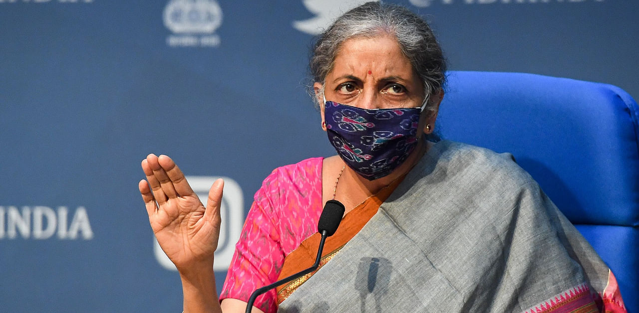 Union Finance Minister Nirmala Sitharaman. Credit: AFP Photo