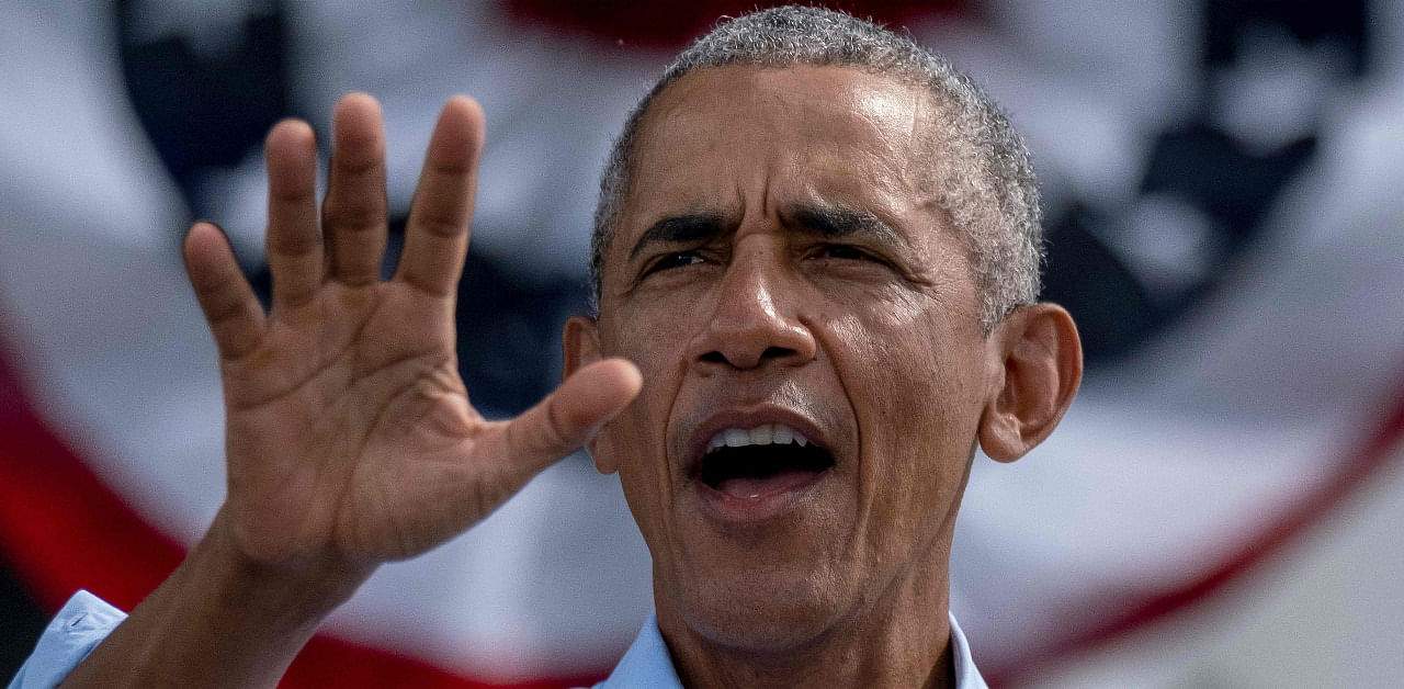 Former US President Barack Obama. Credit: AFP Photo