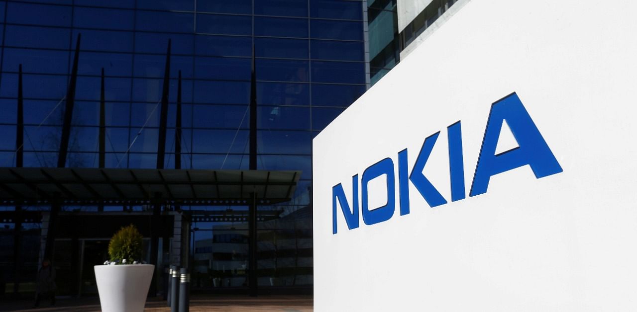 A Nokia logo is seen at the company's headquarters in Espoo, Finland. Credit: Reuters Photo