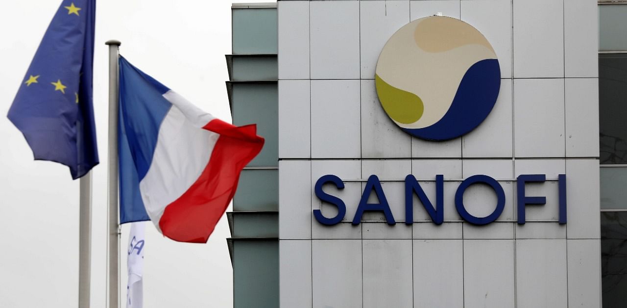 The logo of Sanofi is seen at the company's research and production centre in Vitry-sur-Seine, France. Credit: Reuters Photo