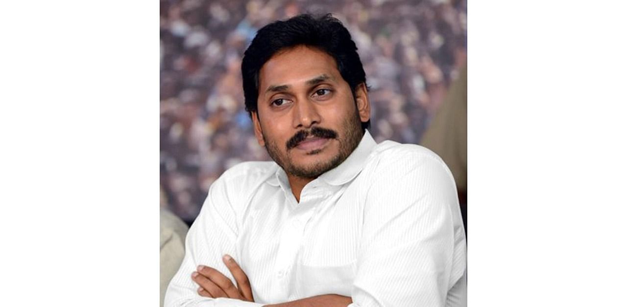 Chief Minister Y S Jagan Mohan Reddy. Credit: DH File Photo