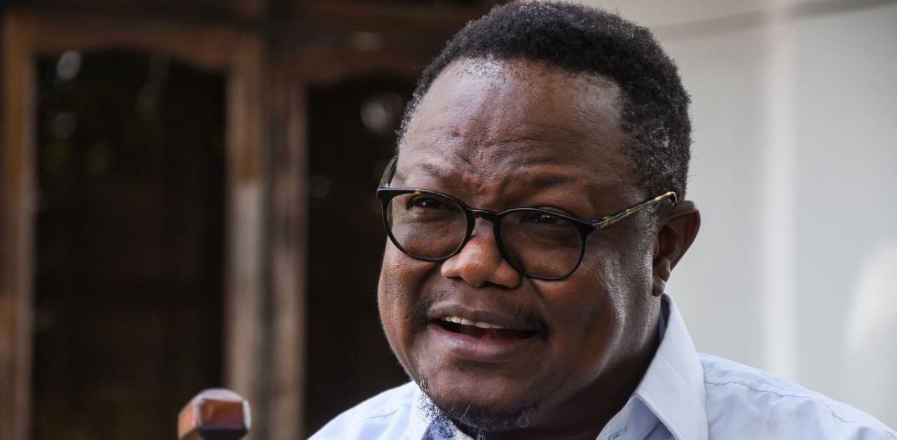 Tanzania's main opposition presidential candidate, Tundu Lissu. Credit: AFP