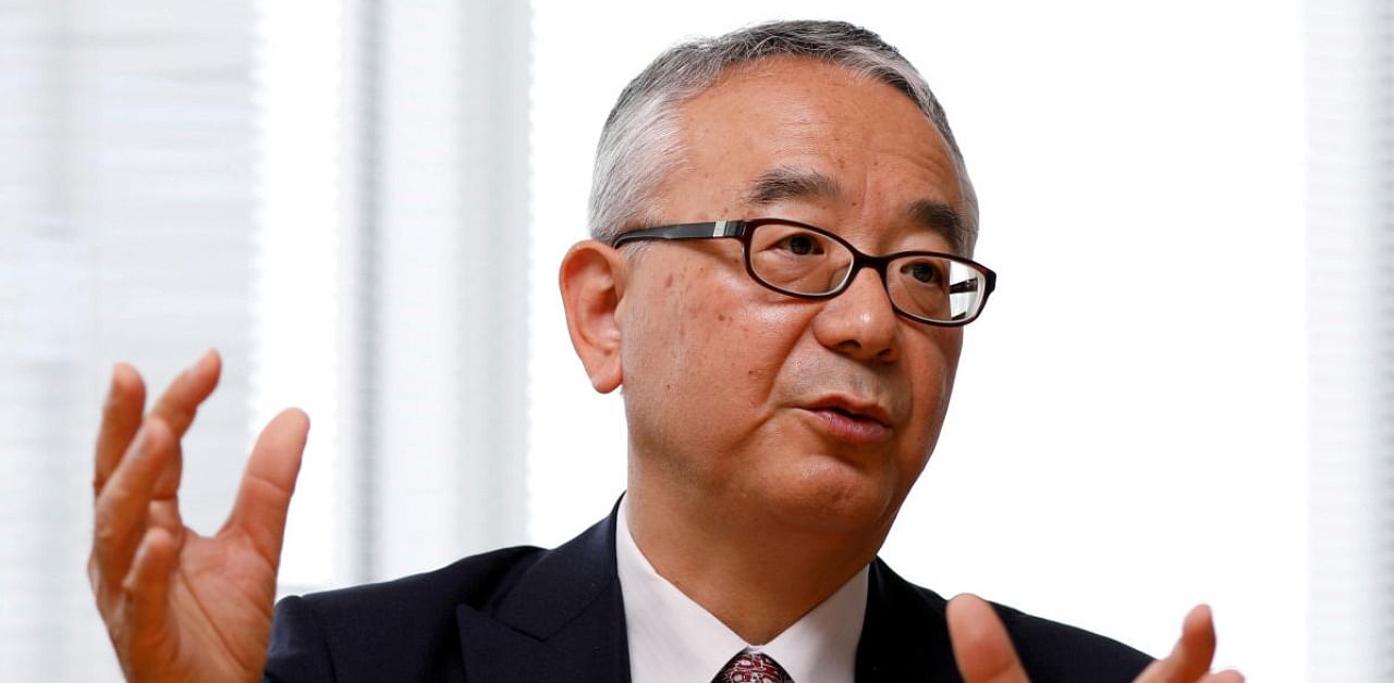 Isao Teshirogi, President and CEO at Shionogi & Co Ltd. Credit: Reuters.