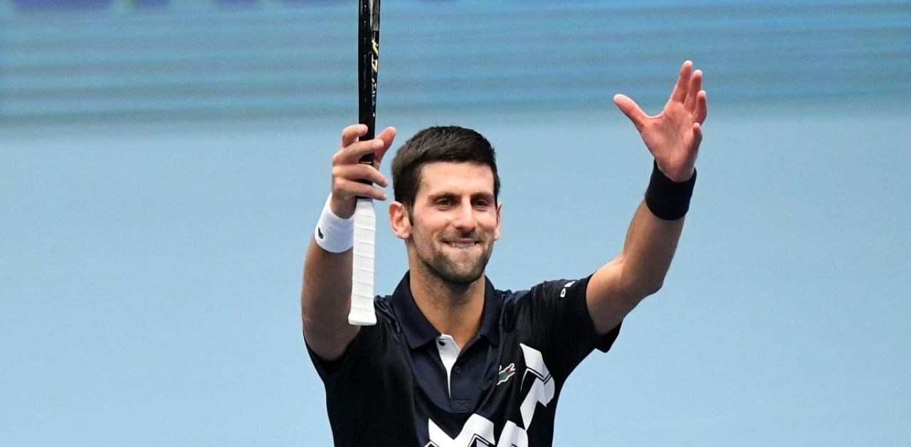 Novak Djokovic. Credit: AFP.