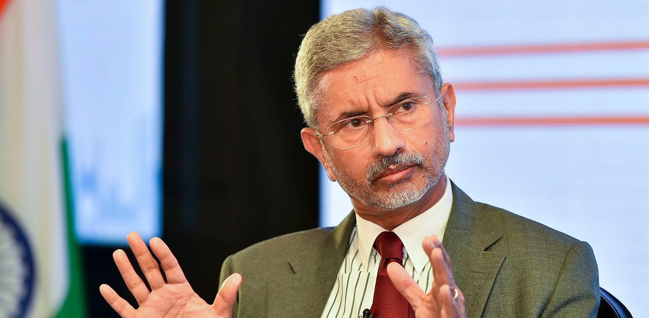 Indian minister for external affairs S Jaishankar. Credit: PTI Photo