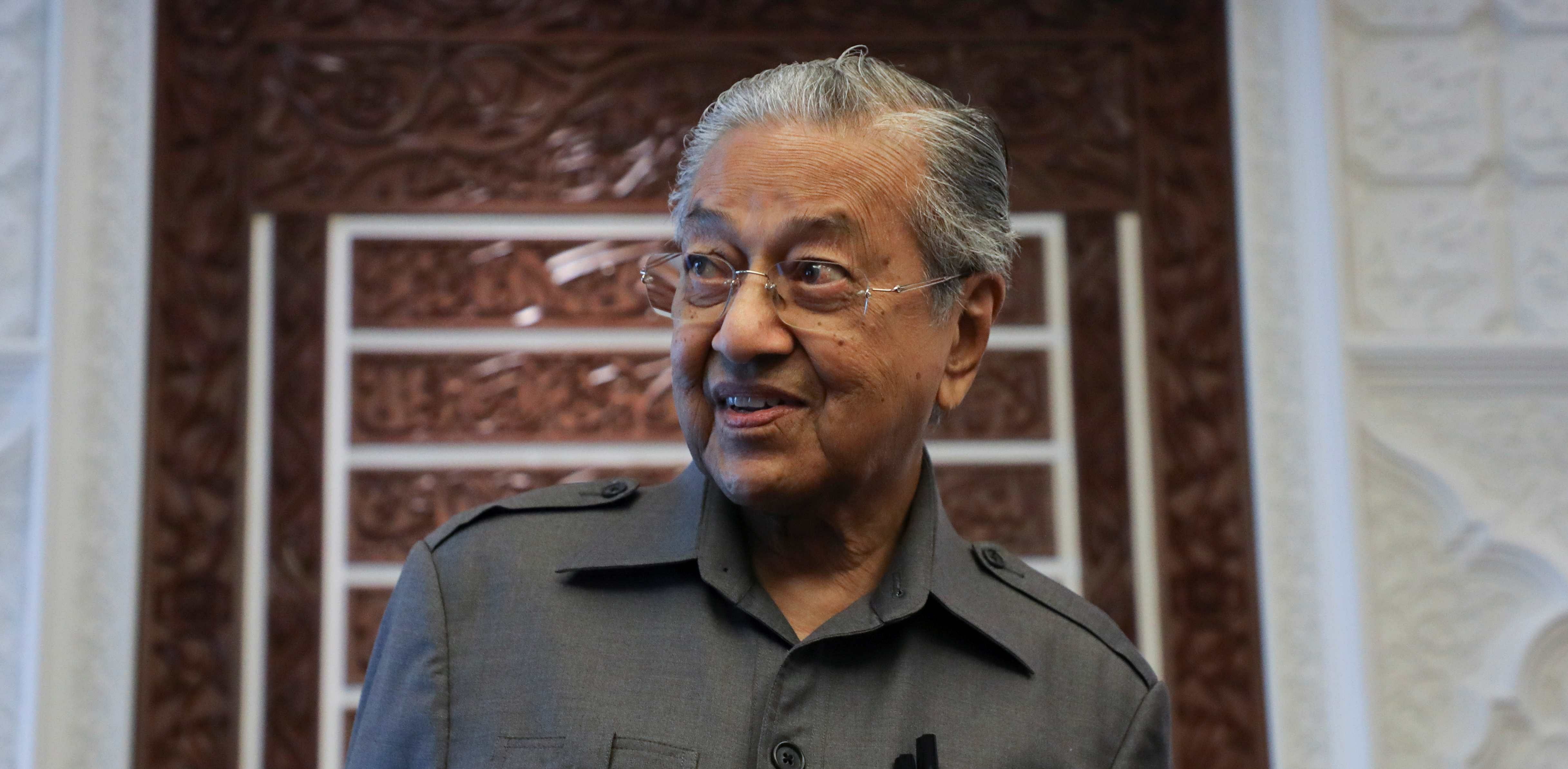 Social media platform Twitter on Friday removed a tweet by former Malaysian Prime Minister Mahathir Mohamad for glorifying the attack on Nice in France. Credit: Reuters