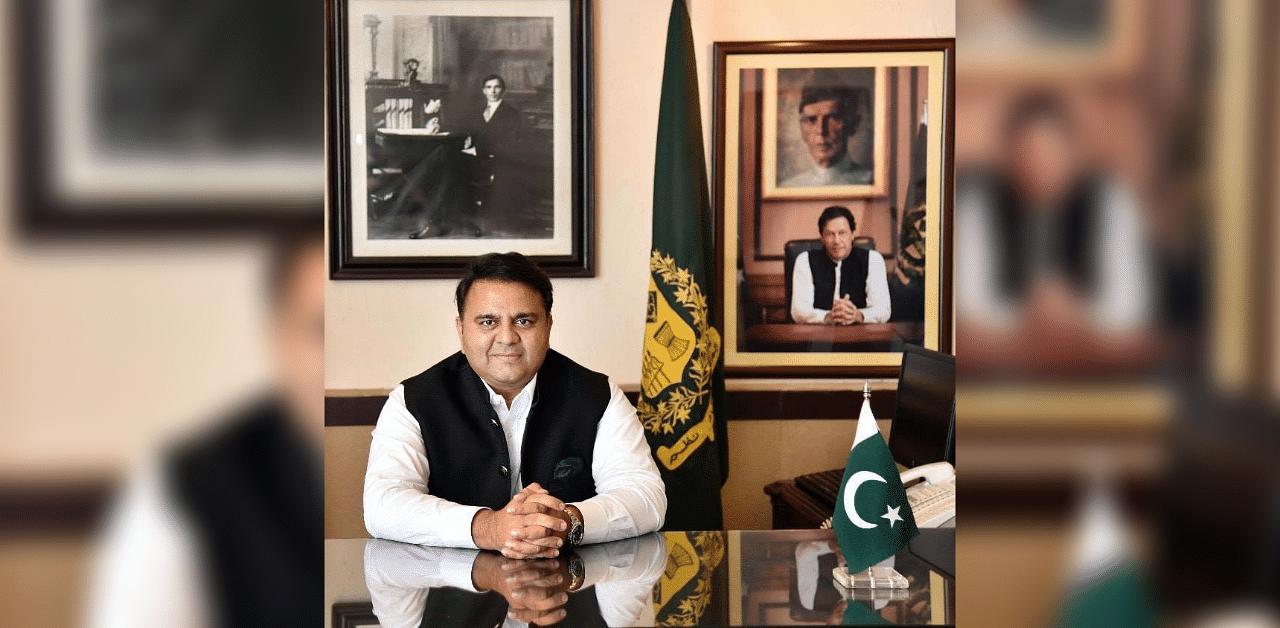 Pakistan's Science & Technology Minister Fawad Chaudhry. Credit: Facebook