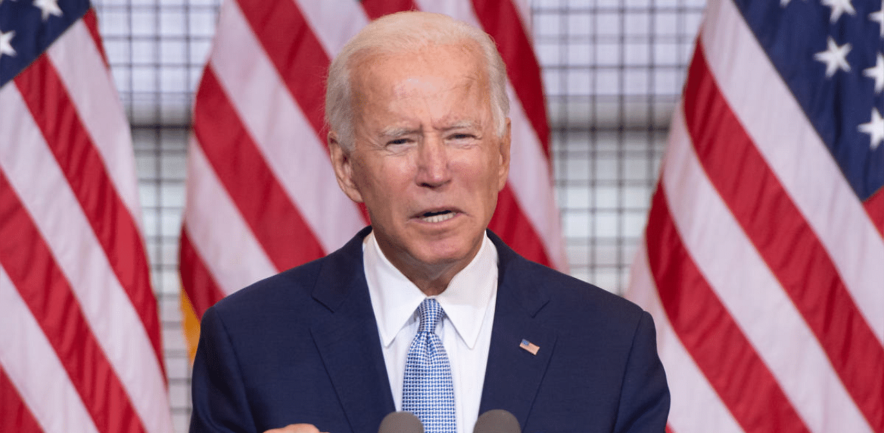 Democratic presidential nominee former US Vice President Joe Biden. Credit: AFP
